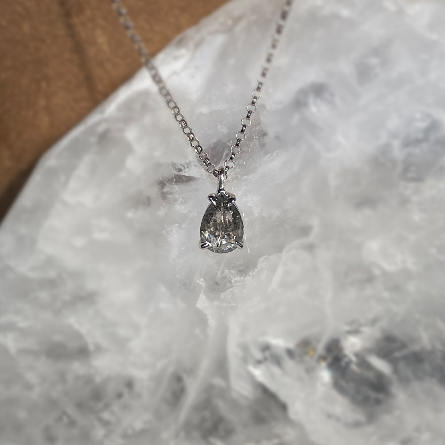Happy Tears Diamond Necklace