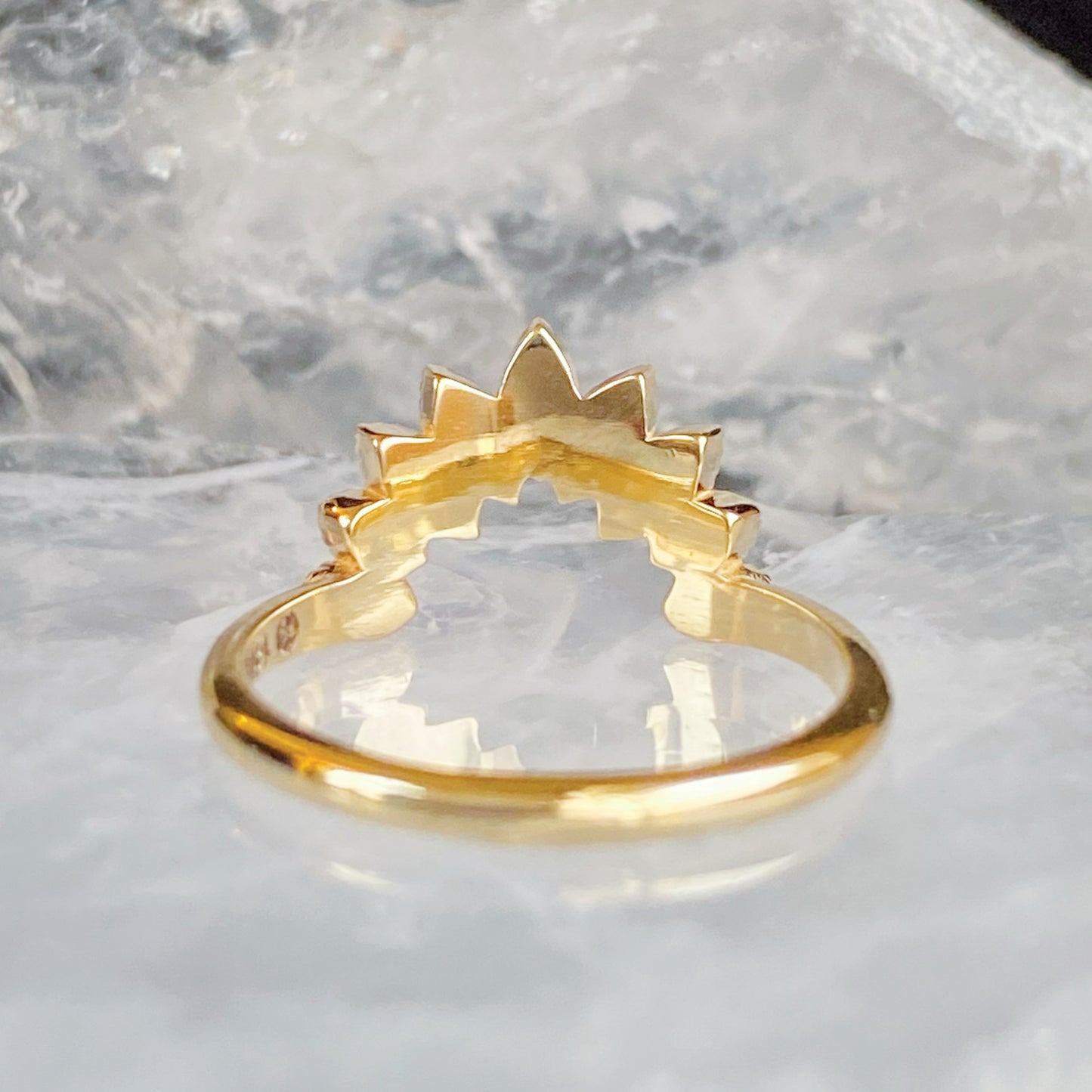 Lilah Diamond Crown - Gold