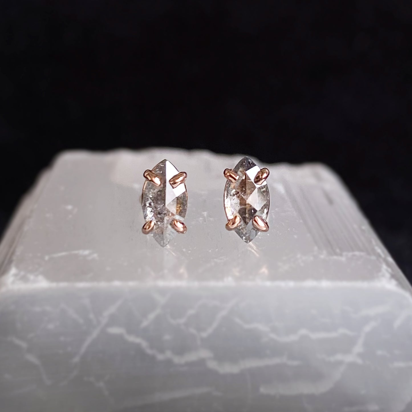 Sarah Marquise Diamond Studs