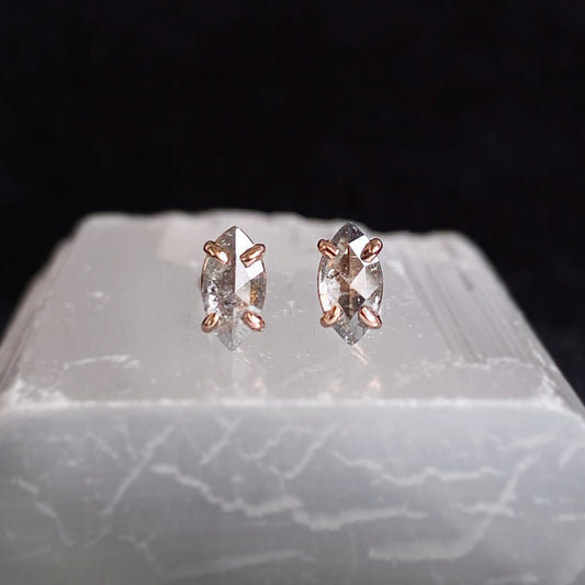 Sarah Marquise Diamond Studs