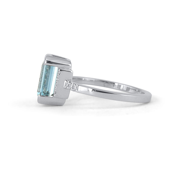 Aquamarine Ring