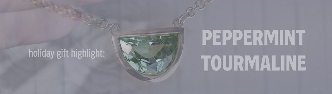 Add Sparkle to Your Everyday With This Green Tourmaline Necklace