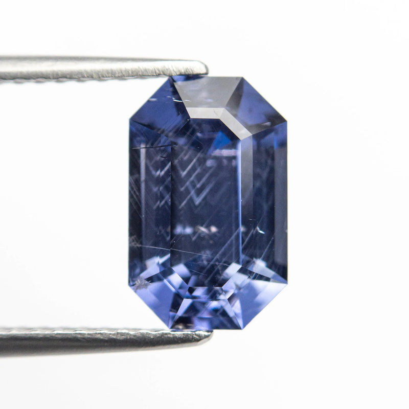 Mine to Market Blue Emerald Cut Moyo Sapphire 2.84ct