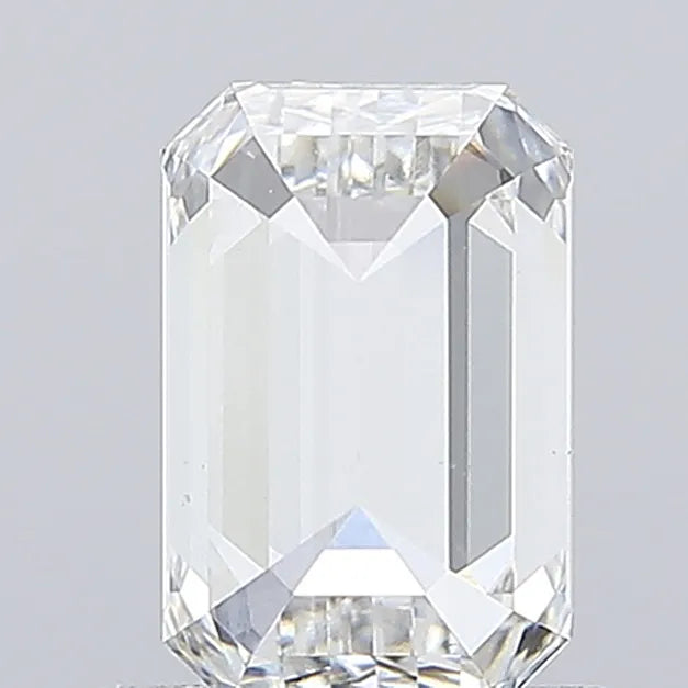 0.94ct Emerald Lab Grown Diamond (Colour F, Clarity VS2, IGI Certified)