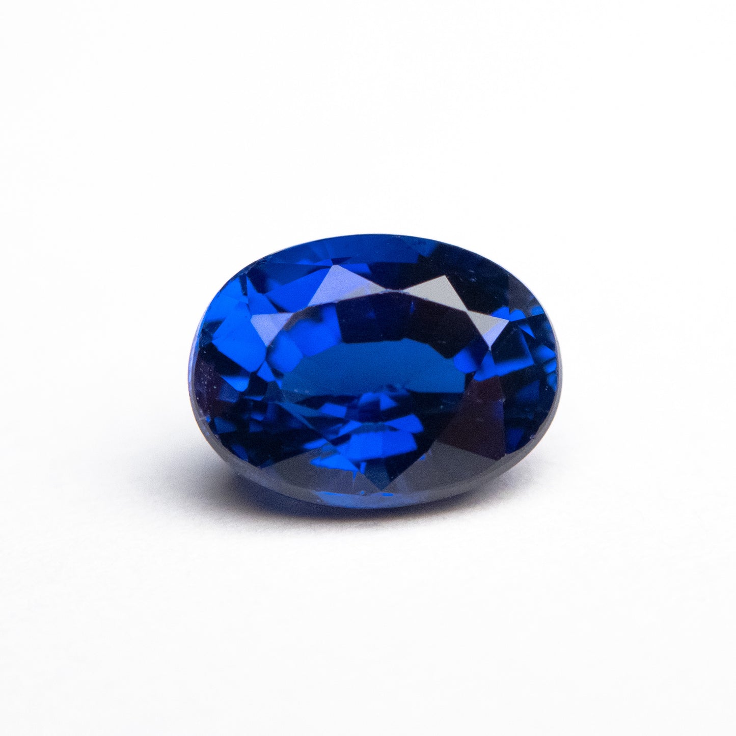 1.89ct 8.00x6.00x4.46mm Dark Blue Oval Brilliant Lab Sapphire EGEM-41