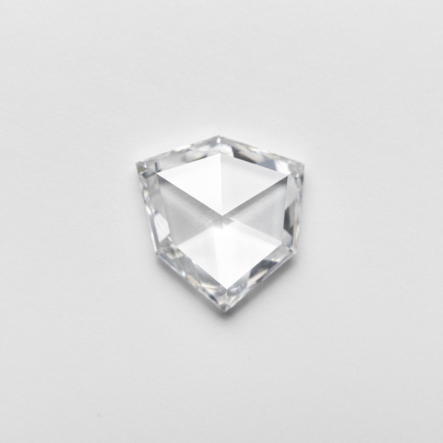 0.57ct 6.71x6.36x1.73mm Shield Rosecut 18496-04