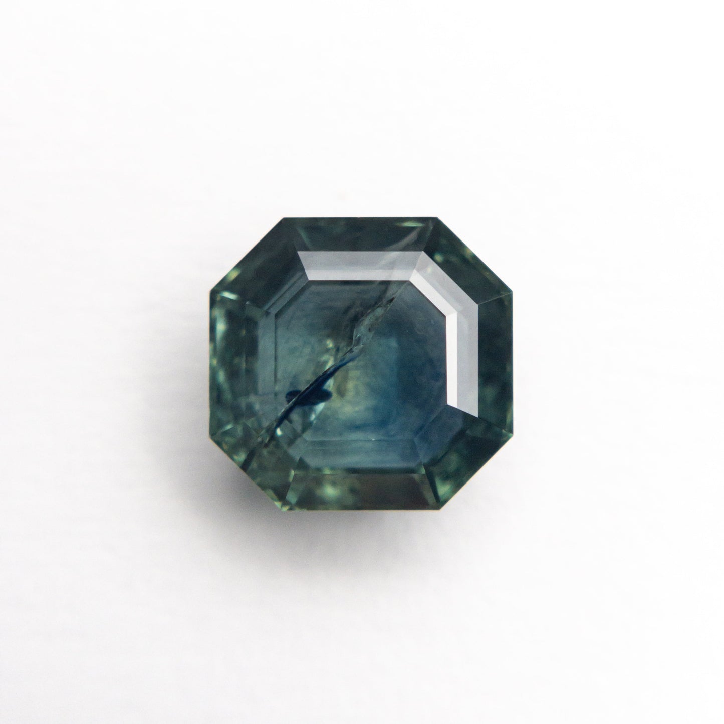 2.38ct 7.63x7.36x3.61mm Cut Corner Square Step Cut Sapphire 21592-03