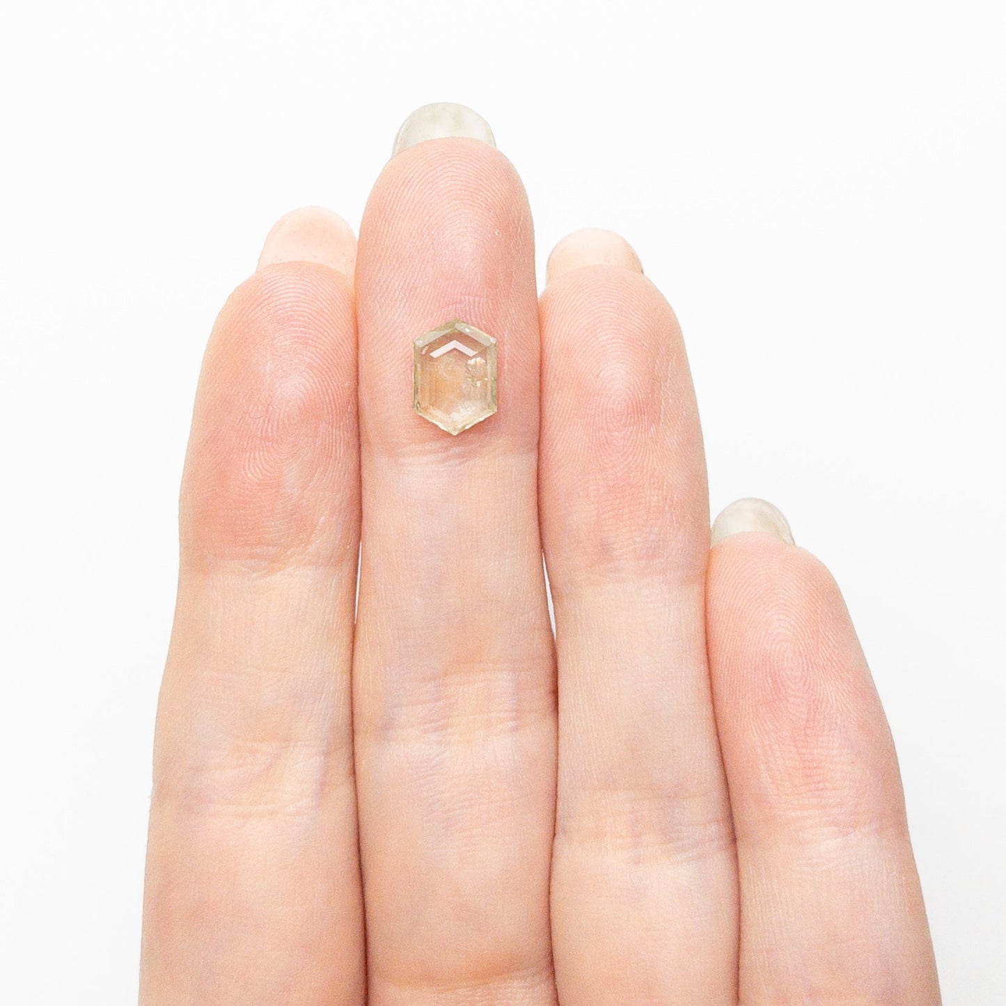 1.84ct 8.88x6.27x2.87mm Hexagon Portrait Cut Sapphire 22266-28