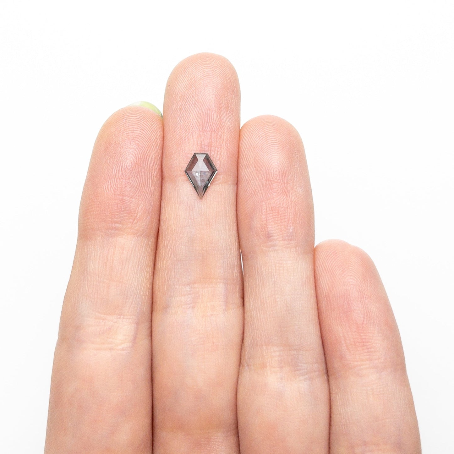 0.66ct 7.91x5.59x1.86mm Shield Rosecut Sapphire 22266-32