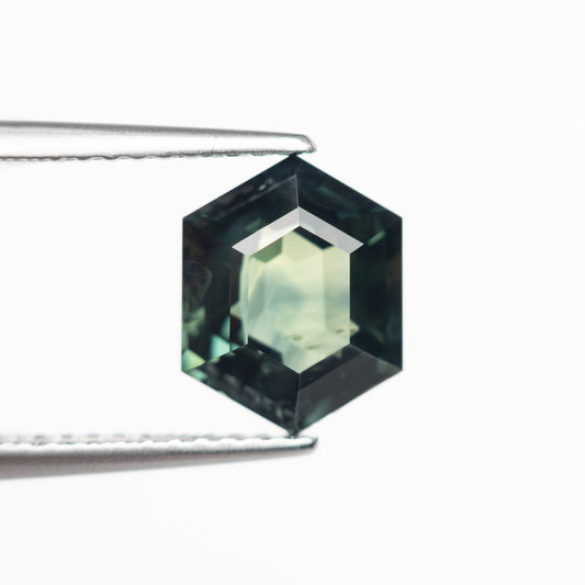 3.04ct 9.36x7.45x5.19mm Hexgon Step Cut Sapphire 22765-01
