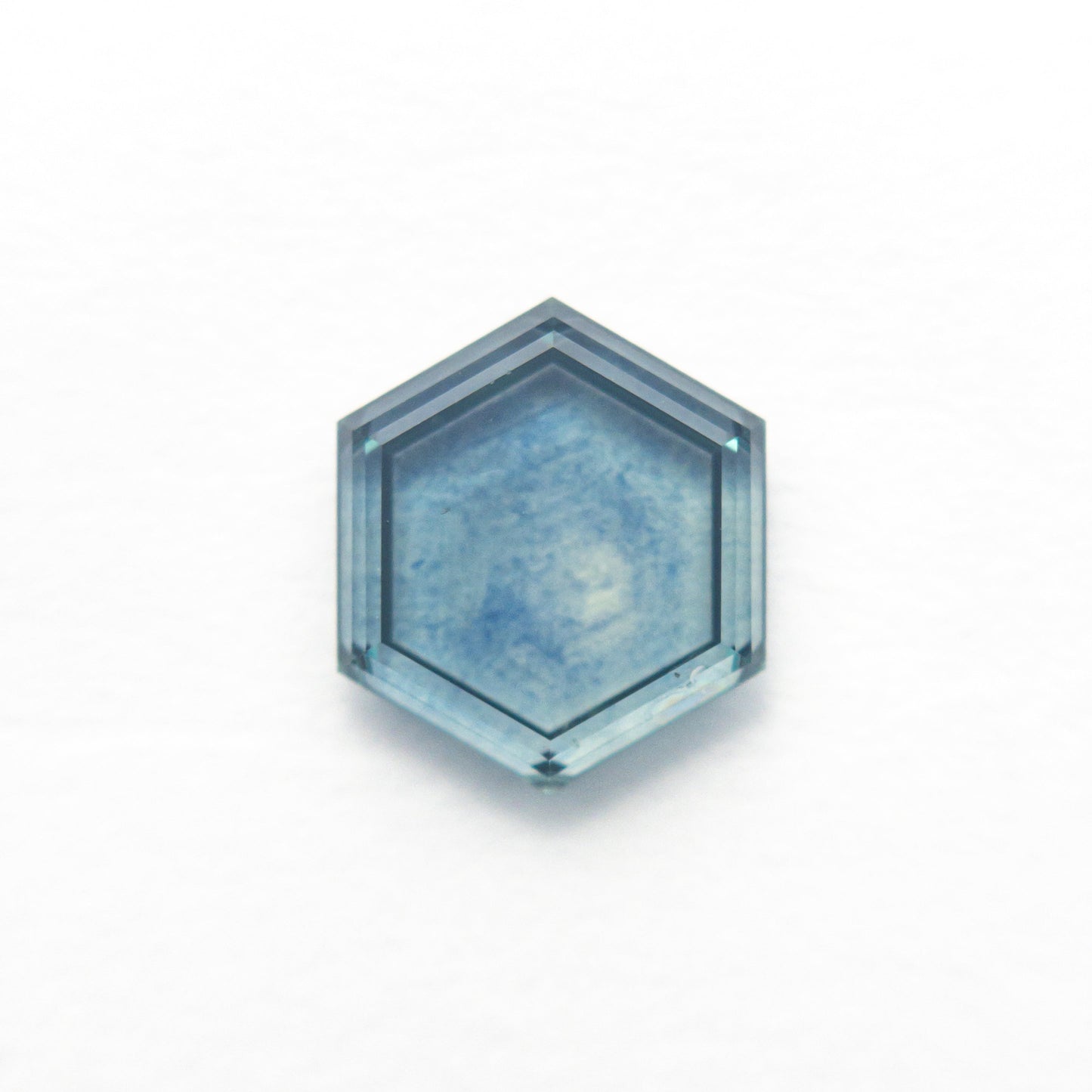 1.57ct 8.15x7.10x2.20mm Hexagon Portrait Cut Sapphire 23474-60