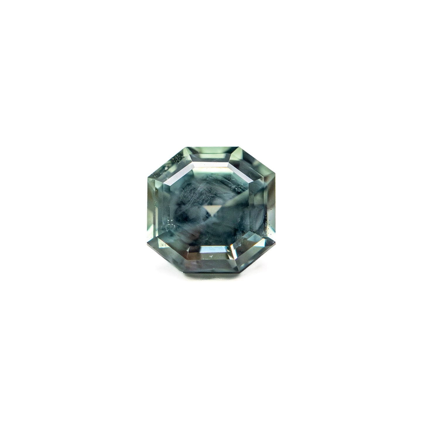 0.75ct 4.96x4.91x3.57mm Cut Corner Square Step Cut Sapphire 23903-12