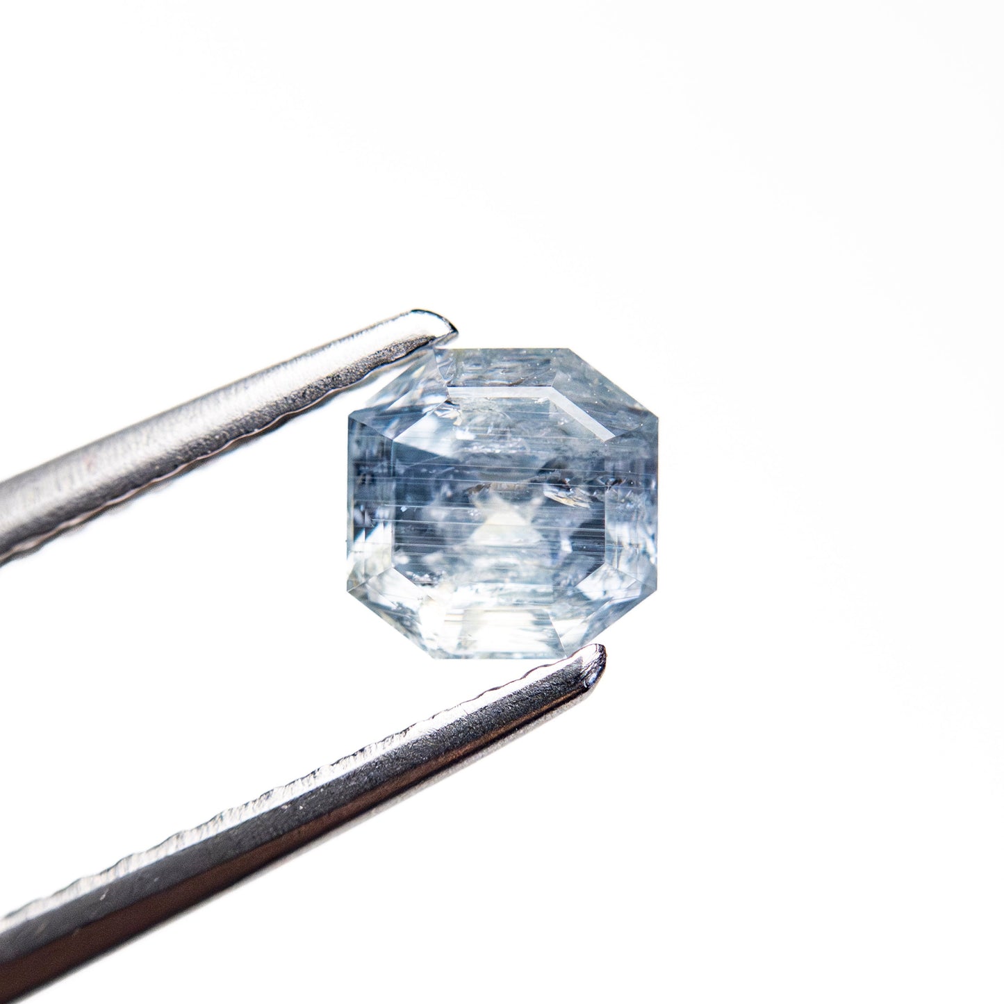 0.91ct 5.09x5.08x3.92mm Cut Corner Square Step Cut Sapphire 23903-13