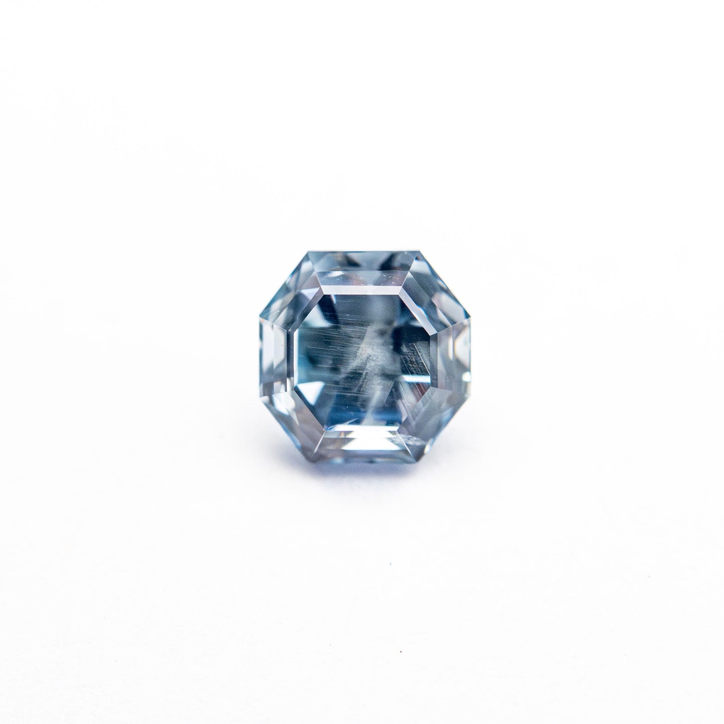 0.91ct 5.07x5.03x4.12mm Cut Corner Square Step Cut Sapphire 23903-16
