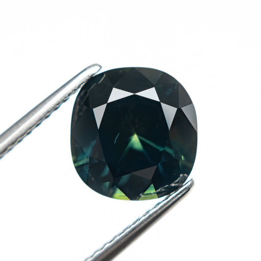 3.67ct 9.22x8.77x5.90mm Cushion Brilliant Sapphire 25377-01