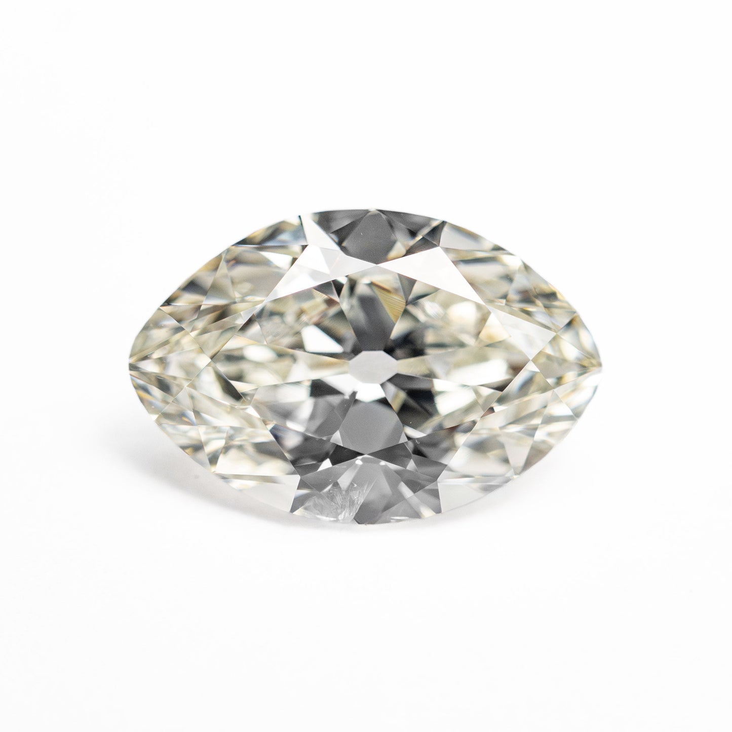 2.02ct 10.59x7.06x4.09mm GIA SI2 K Modern Antique Moval Brilliant 25926-01