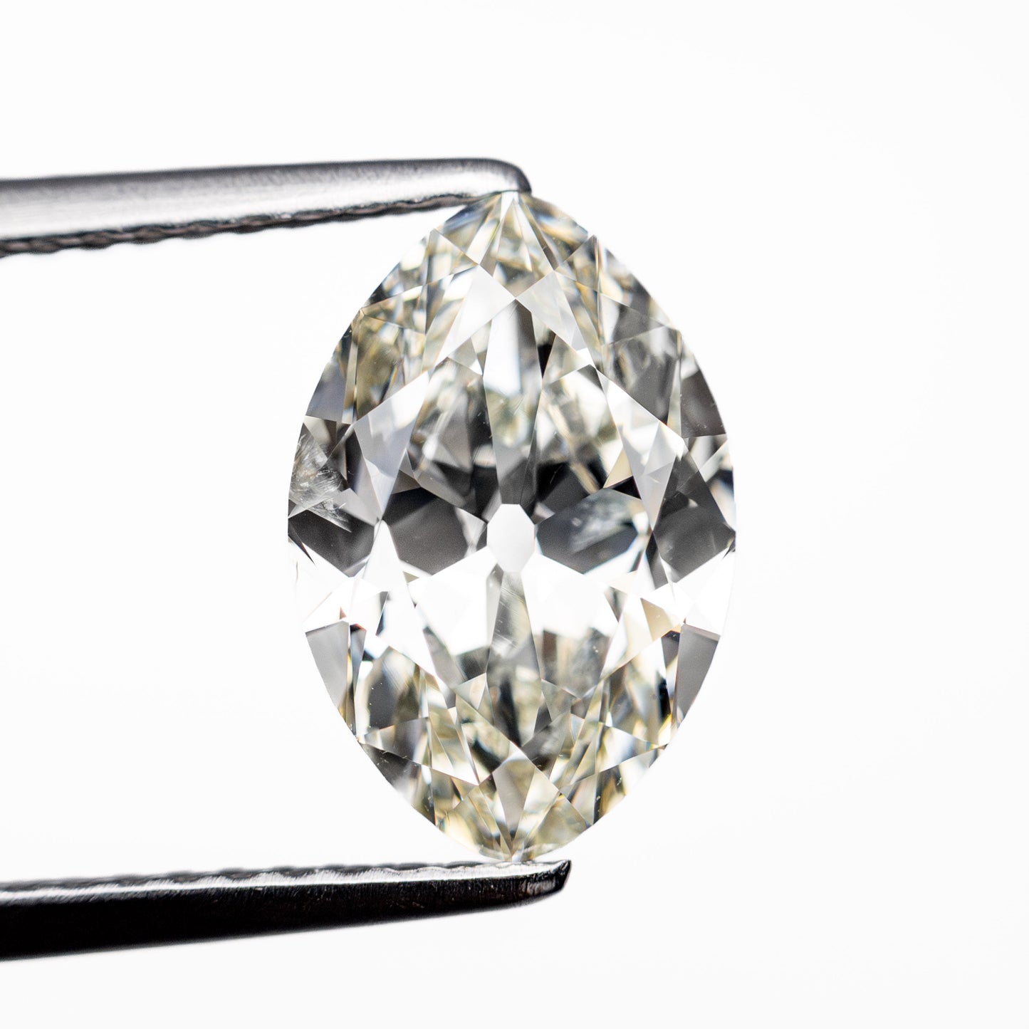 2.02ct 10.59x7.06x4.09mm GIA SI2 K Modern Antique Moval Brilliant 25926-01