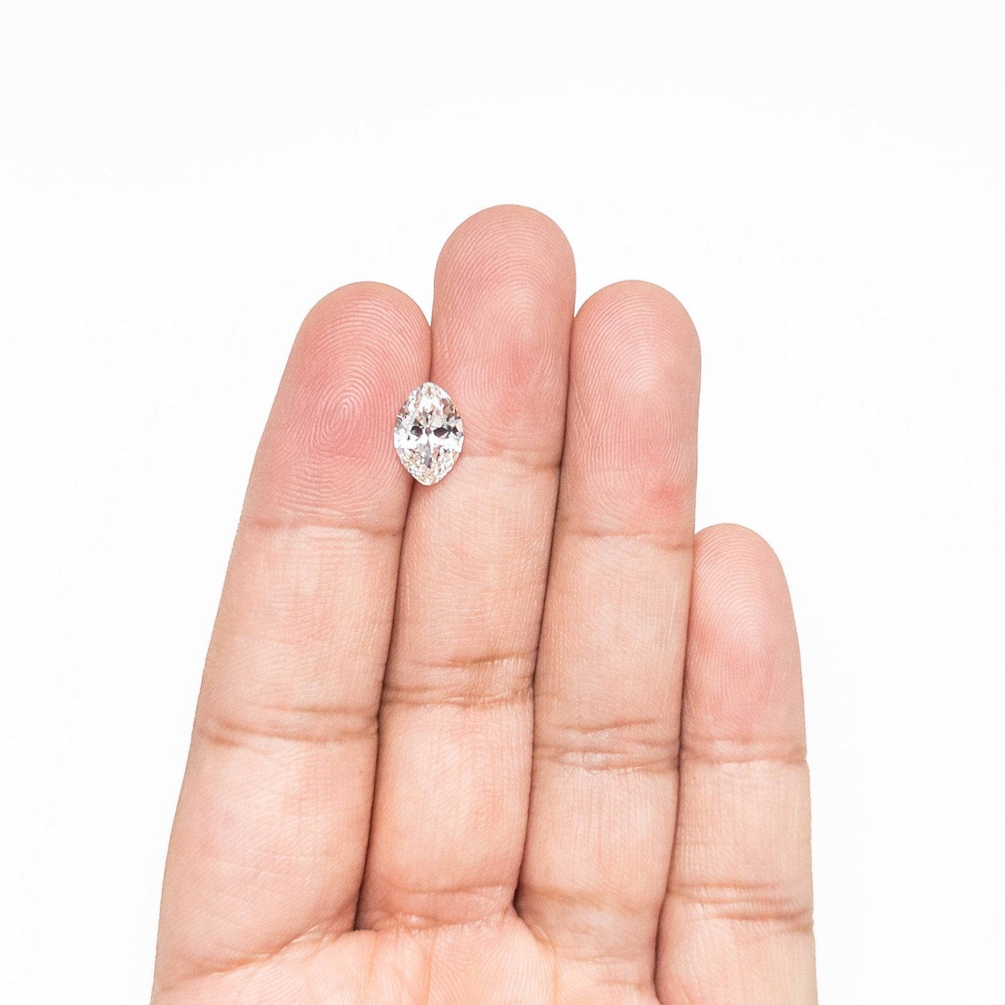 2.02ct 10.59x7.06x4.09mm GIA SI2 K Modern Antique Moval Brilliant 25926-01