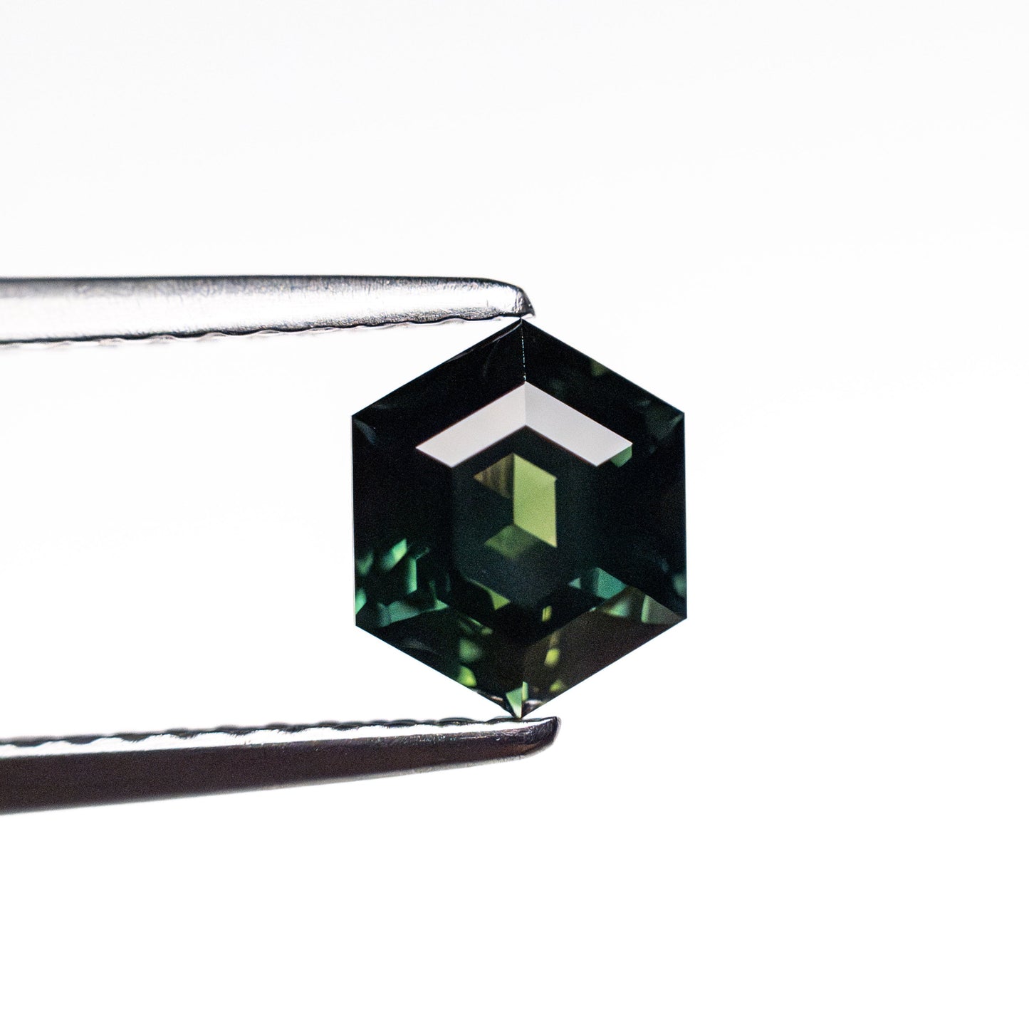 1.12ct 6.55x5.47x4.09mm Hexagon Step Cut Sapphire 26343-02