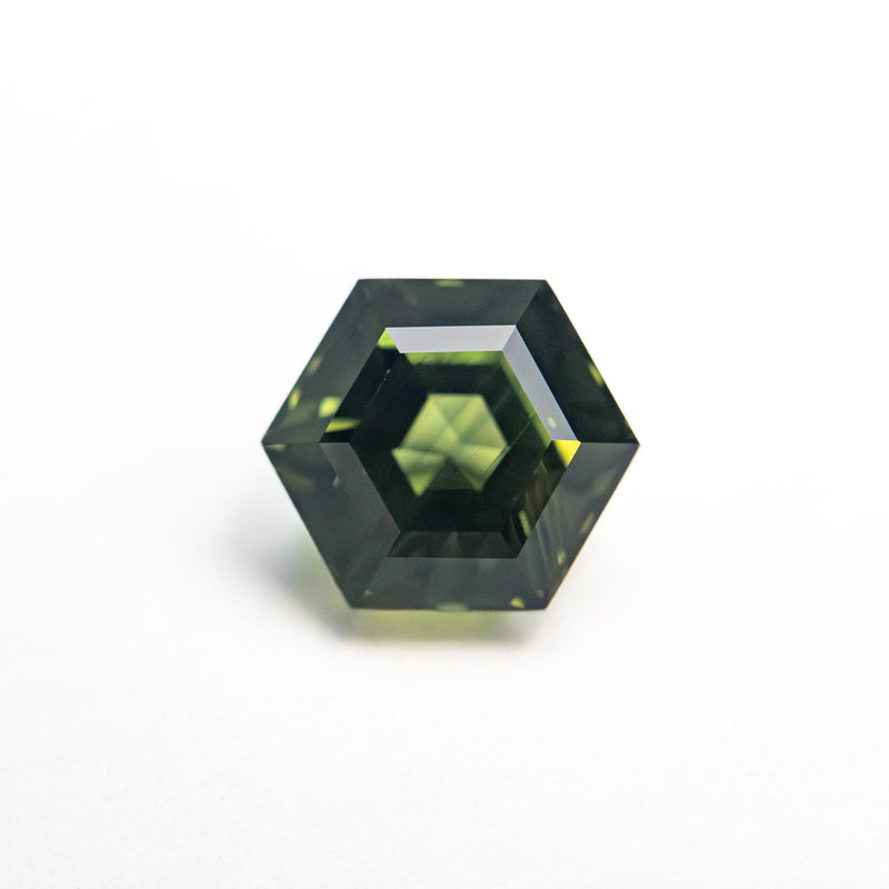 1.78ct 7.19x6.25x4.87mm Hexagon Step Cut Sapphire 26510-01