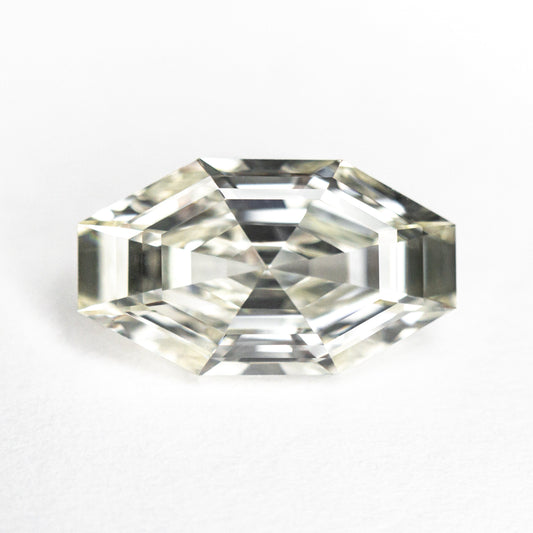 3.04ct 12.95x7.38x4.40mm GIA Internally Flawless N Octagon Step Cut 26543-01
