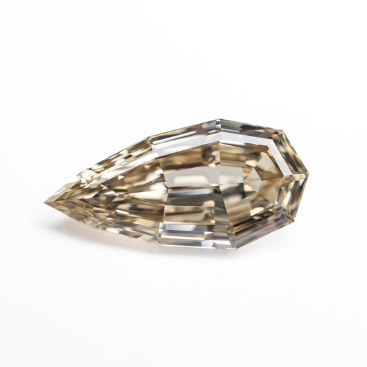 1.52ct 12.20x6.02x3.05mm GIA VS1 Fancy Brown Geo Pear Step Cut 🇿🇦 26601-01