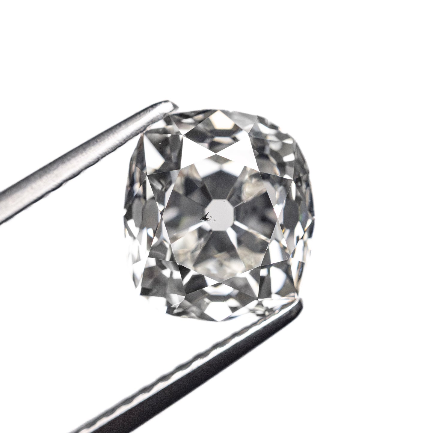 2.41ct 8.29x7.46x5.29mm GIA SI2 H Antique Old Mine Cut 26685-01