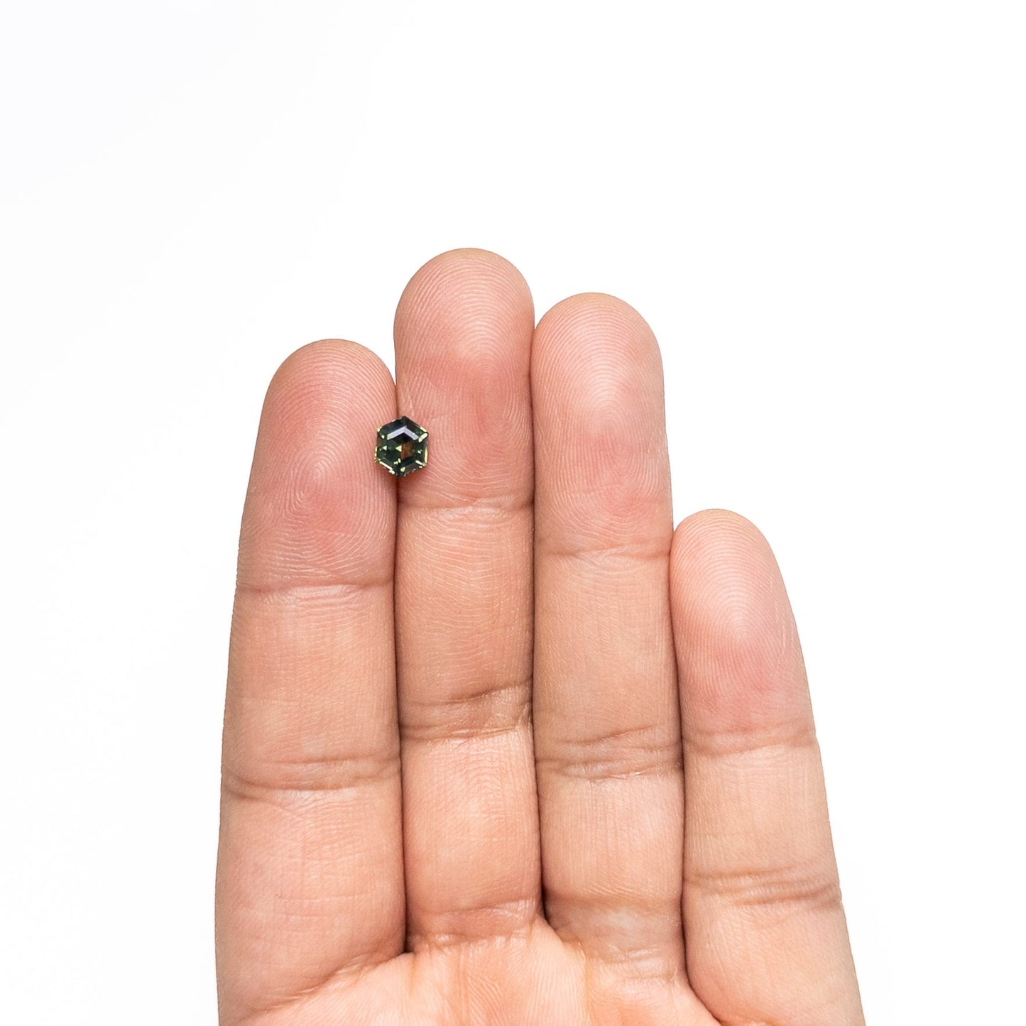 1.19ct 6.67x5.48x4.17mm Hexagon Step Cut Sapphire 27153-03