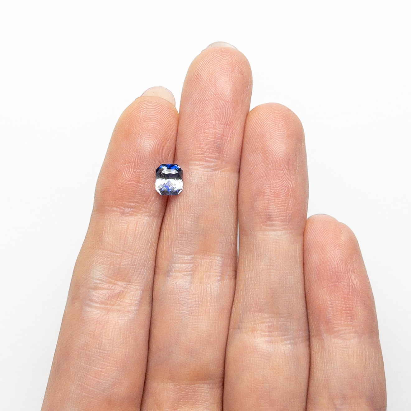 1.18ct 5.89x5.14x4.09mm Cut Corner Rectangle Brilliant Sapphire 27182-01