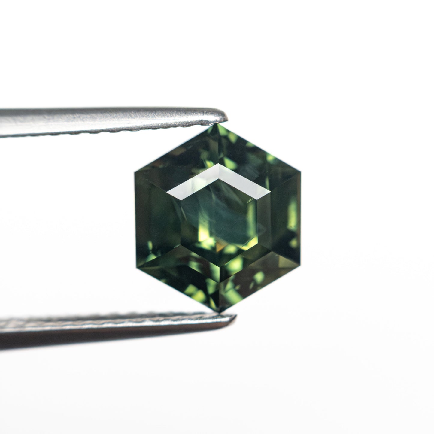 2.21ct 8.35x7.26x4.85mm Hexagon Step Cut Sapphire 27321-01