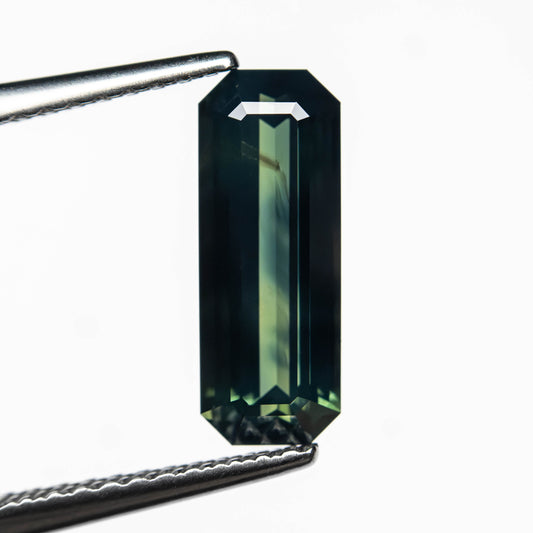 1.82ct 11.63x4.42x3.18mm Cut Corner Rectangle Step Cut Sapphire 27331-01