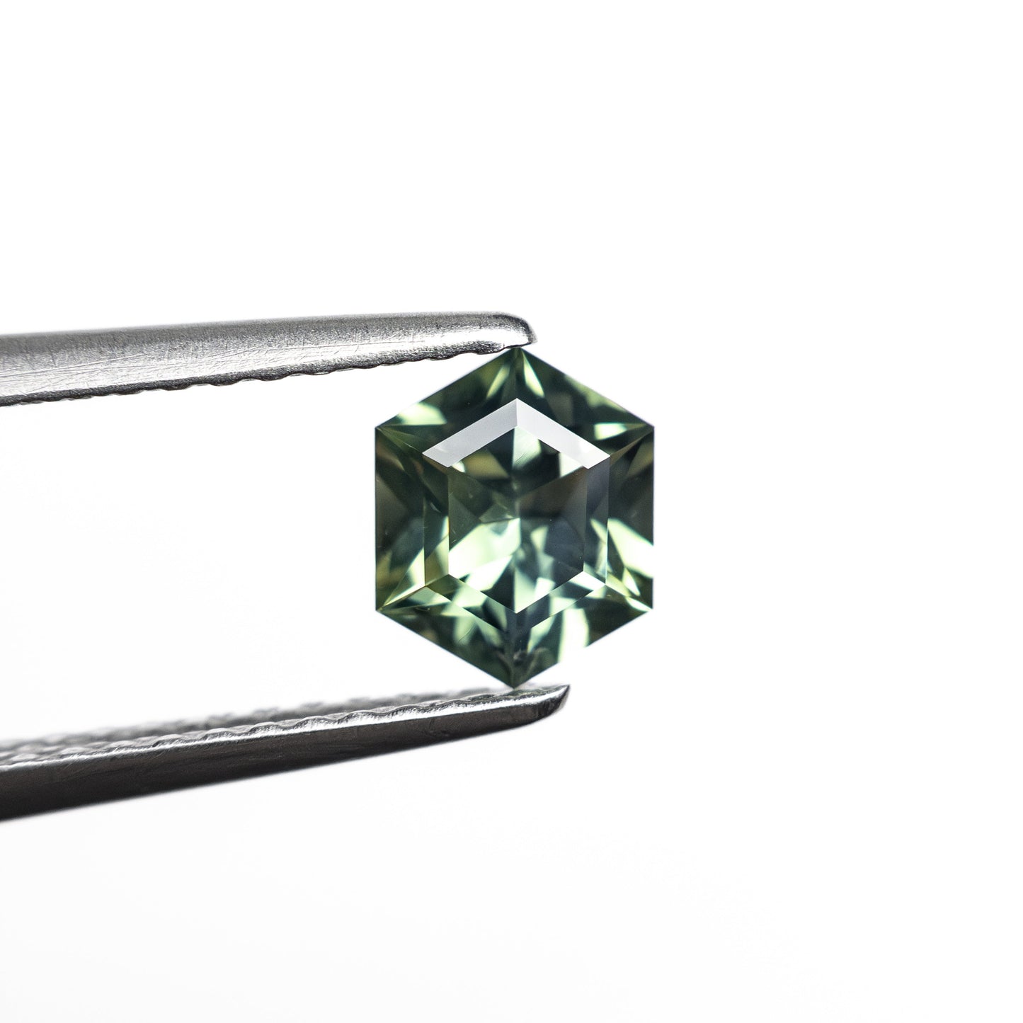 0.72ct 6.26x5.07x3.10mm Hexagon Step Cut Sapphire 27336-07