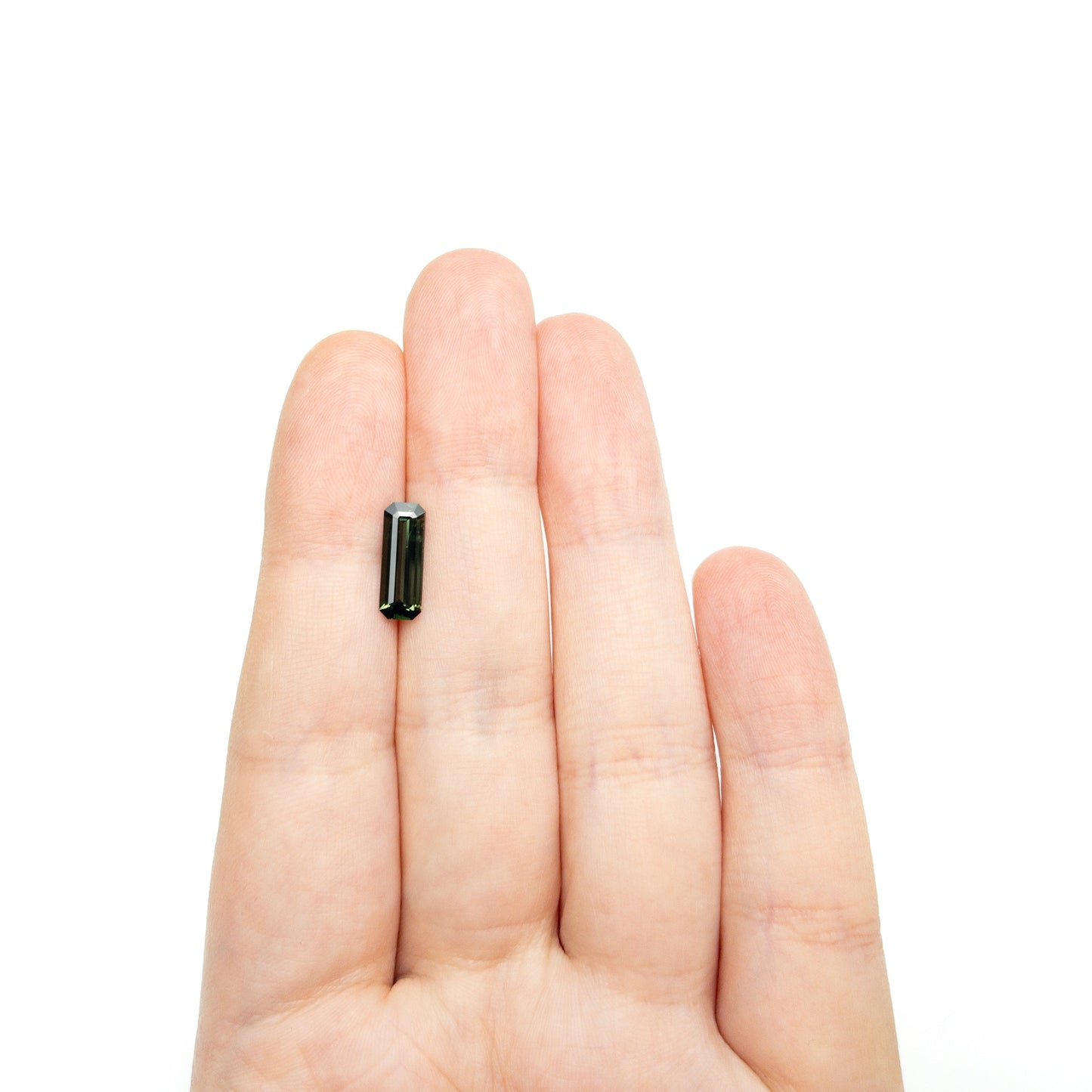 1.73ct 12.60x4.53x2.75mm Cut Corner Rectangle Step Cut Sapphire 27354-01