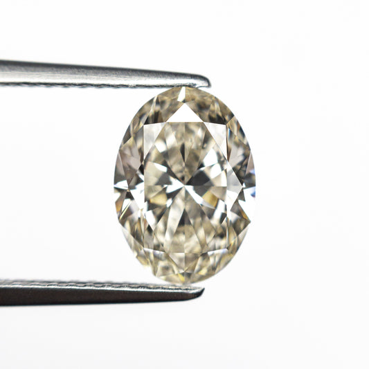 2.01ct 9.74x7.01x4.32mm SI1 O-P Champagne Oval Brilliant 27365-01