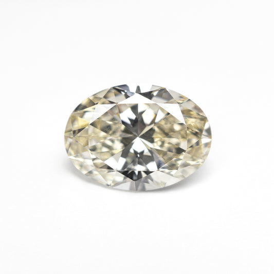 2.02ct 9.74x7.01x4.32mm VS2 M Champagne Oval Brilliant 27365-02