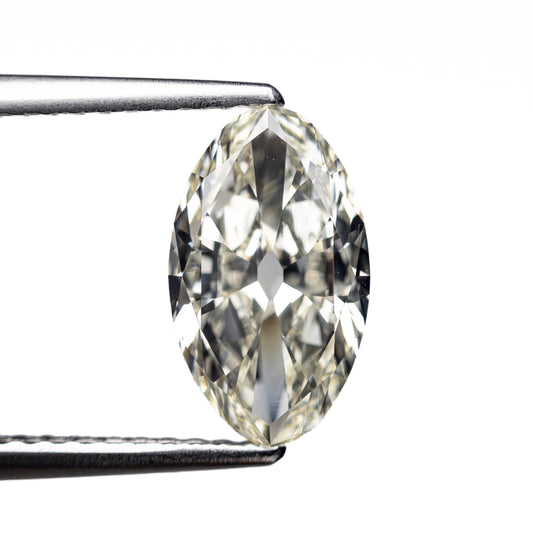 1.69ct 10.64x6.37x3.38mm GIA VVS1 M Modern Antique Moval Brilliant 27404-01