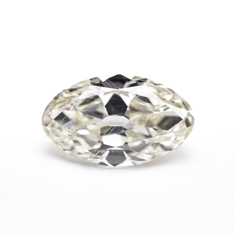 1.75ct 10.34x6.31x3.7.4mm GIA SI2 K Antique Moval Brilliant 27409-01