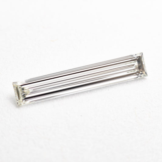 0.50ct 13.26x2.42x1.44mm VS1 J Rectangle Step Cut 27410-01