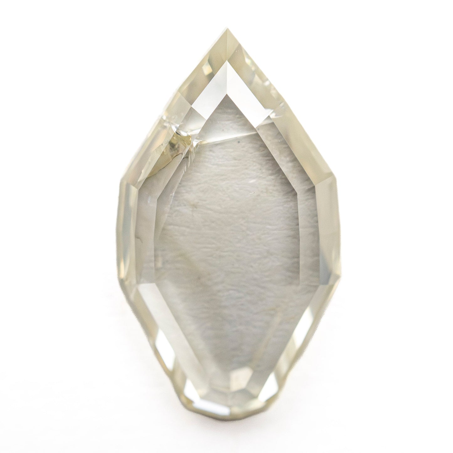 5.02ct 17.21x9.63x3.10mm I2 O-P Geo Shield Portrait Cut 27411-01