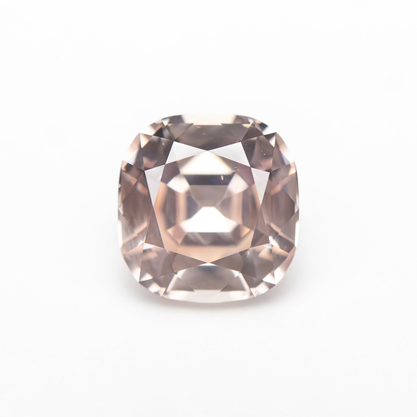 2.36ct 7.51x7.13x4.85mm GIA Padparadscha Cushion Brilliant Sapphire 27417-01