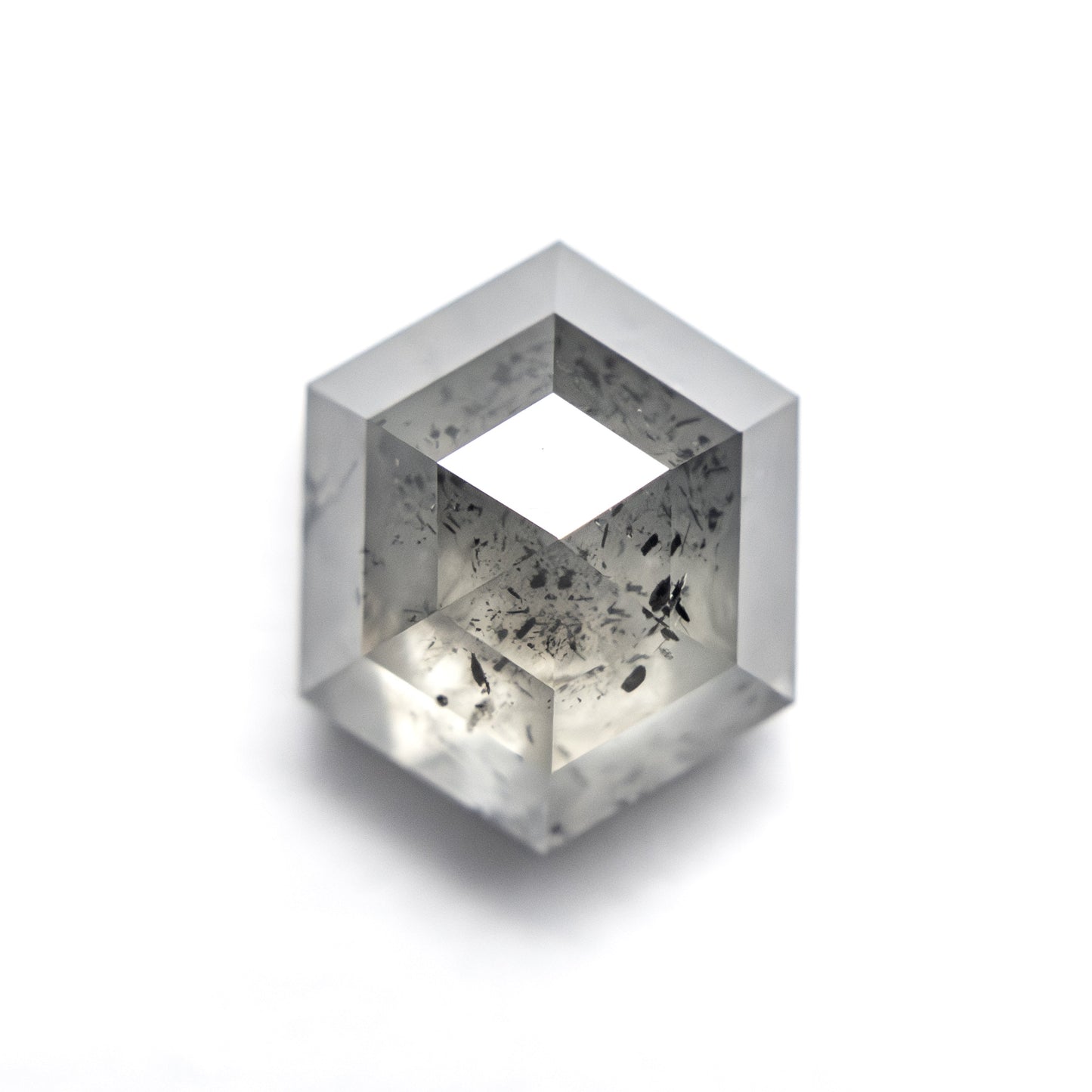 3.70ct 10.08x8.19x5.15mm Hexagon Step Cut 27539-09