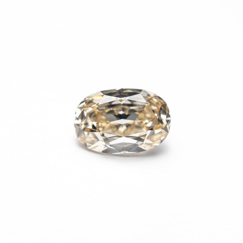 0.93ct 7.13x4.89x3.34mm VS1 C4 Modern Antique Old Mine Cut 27905-11