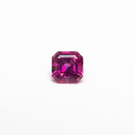 0.33ct 3.77x3.77x2.61mm Cut Corner Square Step Cut Sapphire 27955-21
