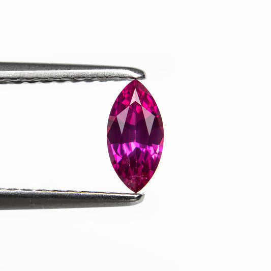 0.37ct 6.76x3.38x2.24mm Marquise Brilliant Sapphire 27955-23