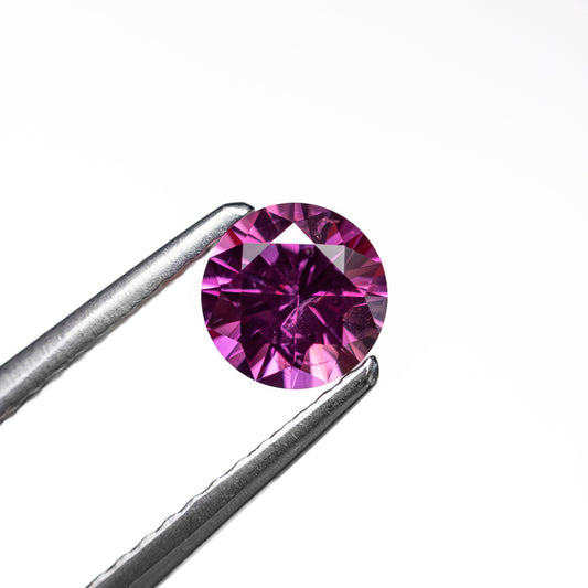 0.67ct 5.24x5.24x3.45mm Round Brilliant Sapphire 27956-10