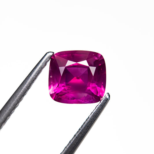1.27ct 5.84x6.29x3.81mm Cushion Brilliant Sapphire 27957-19