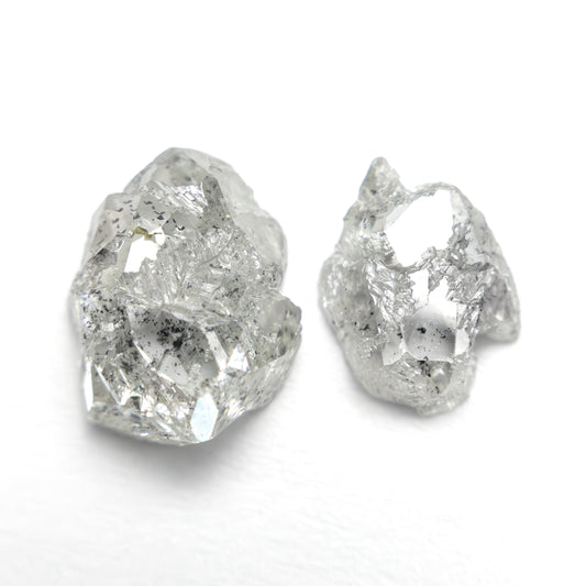 3.24cttw 2pc 9.35x7.33x3.75mm 8.11x5.86x2.38mm Polished Raw Diamond Matching Pair 🇨🇦 27980-01