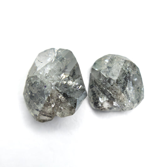2.67cttw 2pc 8.32x6.80x4.01mm 6.62x6.17x3.03mm Polished Raw Diamond Matching Pair 🇨🇦 28182-01
