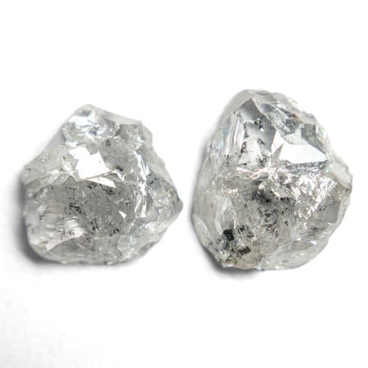 3.47cttw 2pc 9.28x7.63x3.06mm 8.51x7.60x3.15mm Polished Raw Diamond Matching Pair 🇨🇦 28188-01