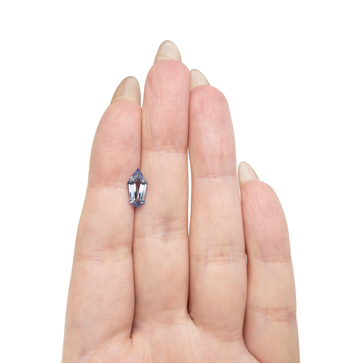 2.20ct 12.04x5.89x3.76mm Shield Step Cut Sapphire 28253-01